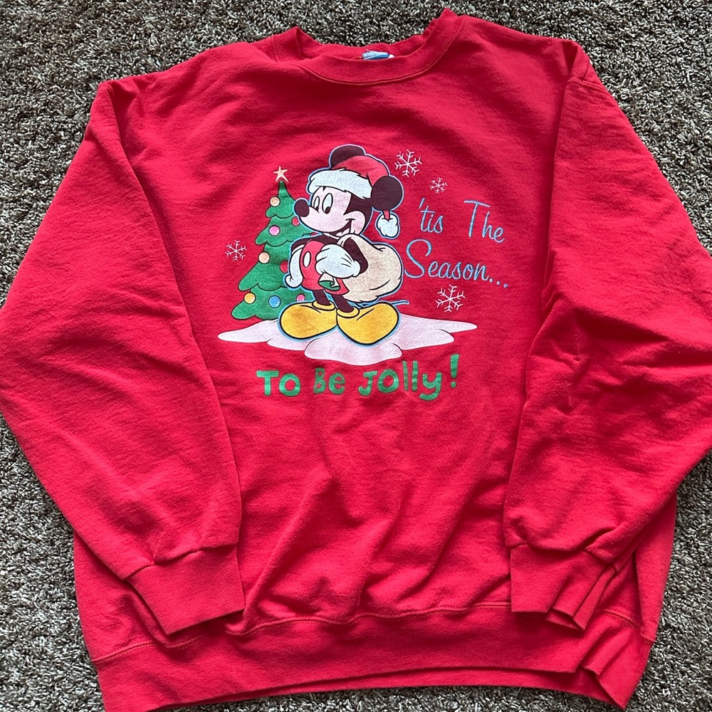 Vintage Disney Christmas Sweatshirt